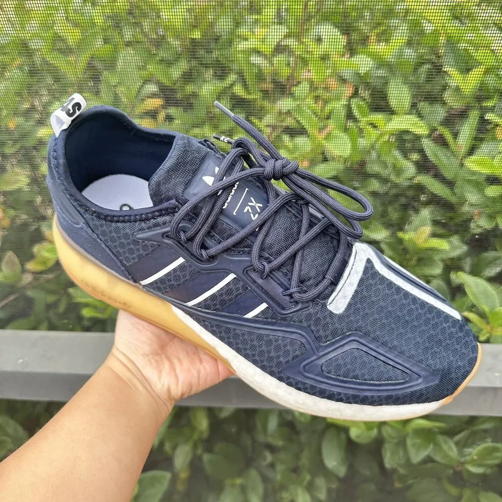 Adidas ZX 2K Boost Legend Ink Gum Men's Athletic Shoes G58084